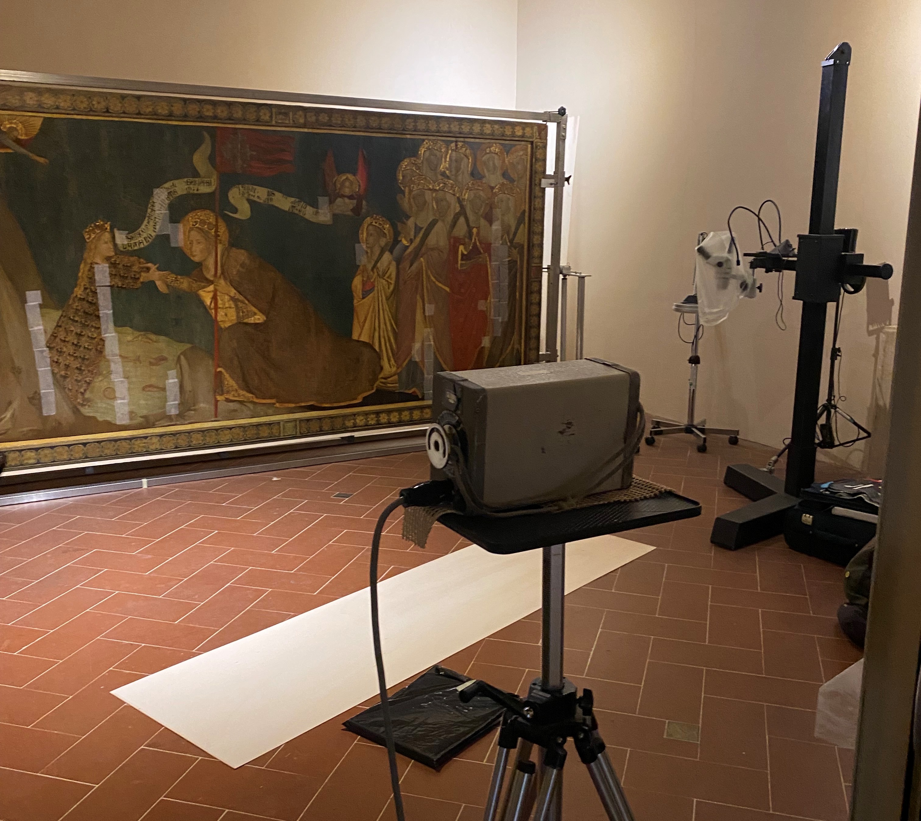 Visita al laboratorio di restauro della tavola “Sant’Orsola che salva Pisa dalle acque"